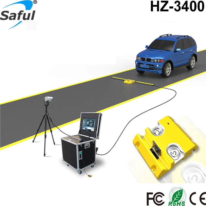 Under Car Security Checking Under Car Scanner Under Vehicle Inspection System with High Performance Camera