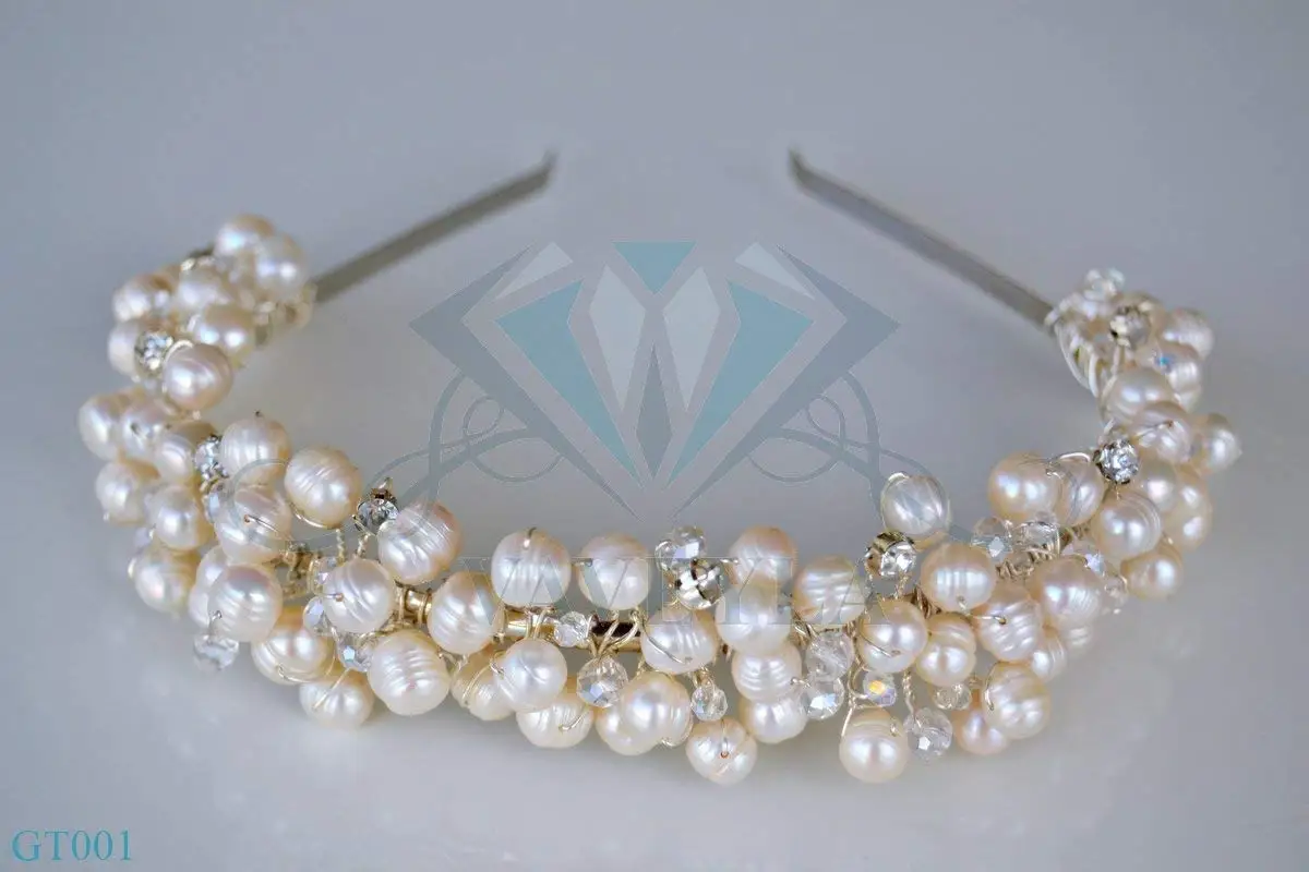 Gold And Pearl Headpiece Find Gold And Pearl Headpiece Find