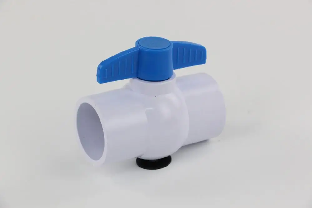Single Handle Design Plastic Ball Valve, Manufacturer Supplied PVC Ball Valve