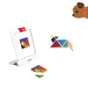 Highly recommend Learning Kid Language toy Challenge IQ jigsaw puzzle toy steam game 4d tangram