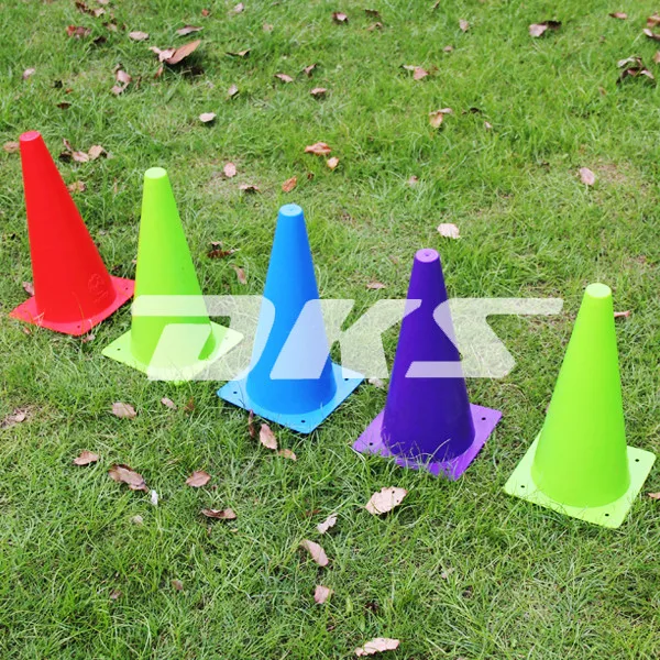 flat soccer cones