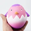Wholesale cute educational animal figure toy penguin egg slow rising squishy