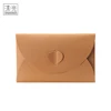 China Factory Sale Folding Heart Style Brown Kraft Paper Envelope In Stock