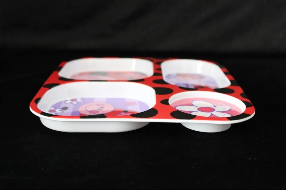 kid's 100%melamine plate