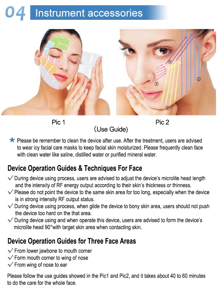 Portable mesotherapy injection Meso gun for eye face body with 3 tips