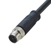 IP67 Waterproof M12 Male Straight S-coding Shielded Electrical Connector with Key Design