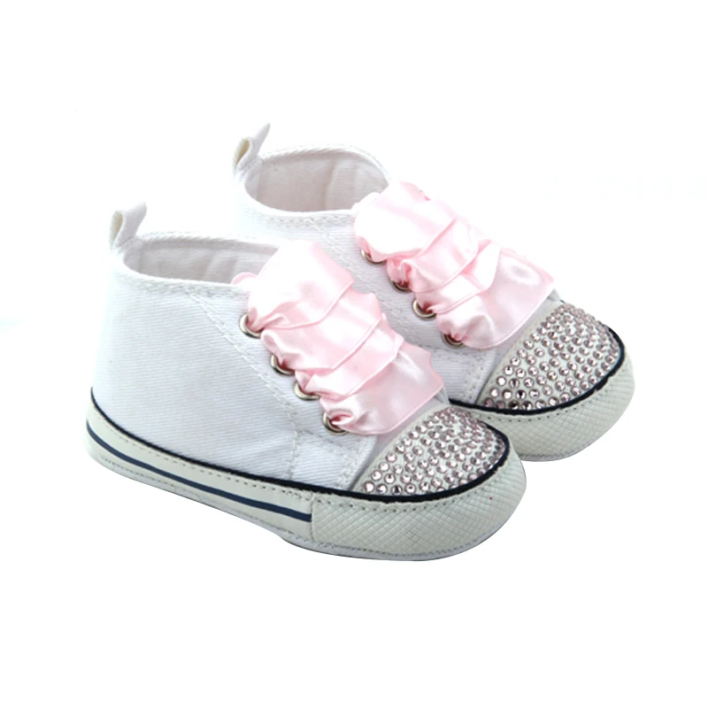 Wholesale Plain White Color Baby Canvas Shoes For Baby Wholesale Plain White Color Baby Canvas Shoes For Baby