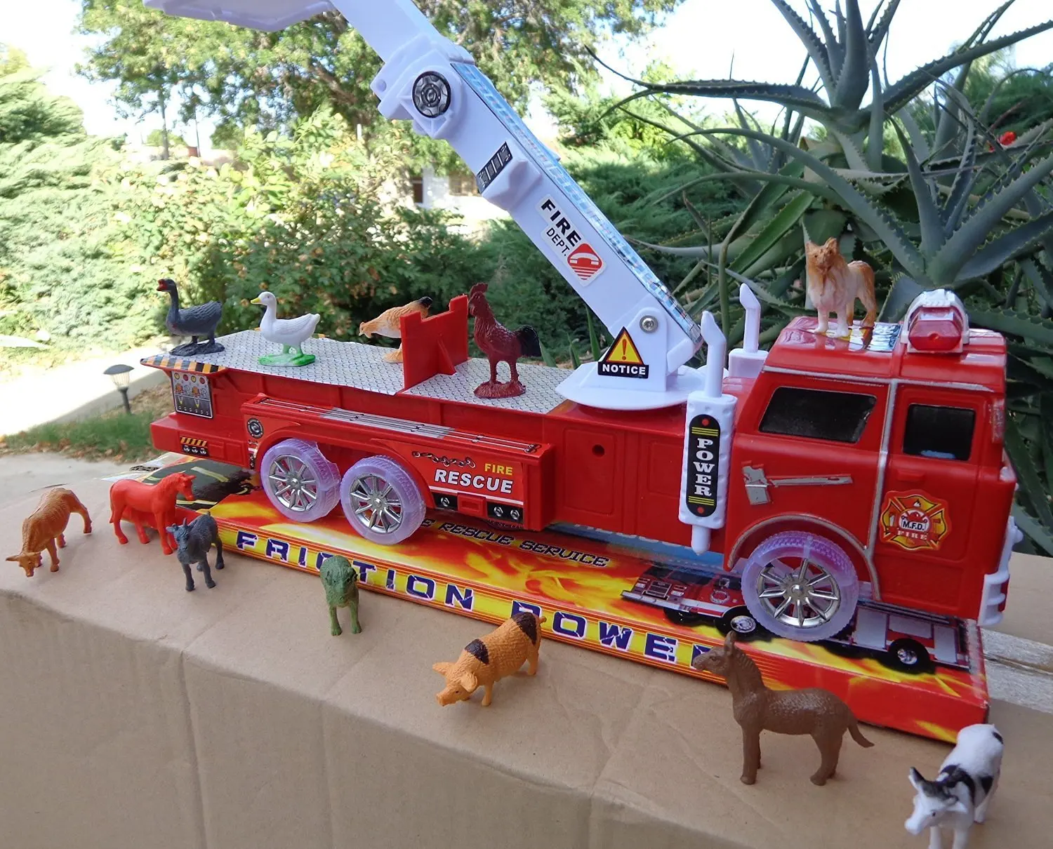 power wheels fire truck with water hose