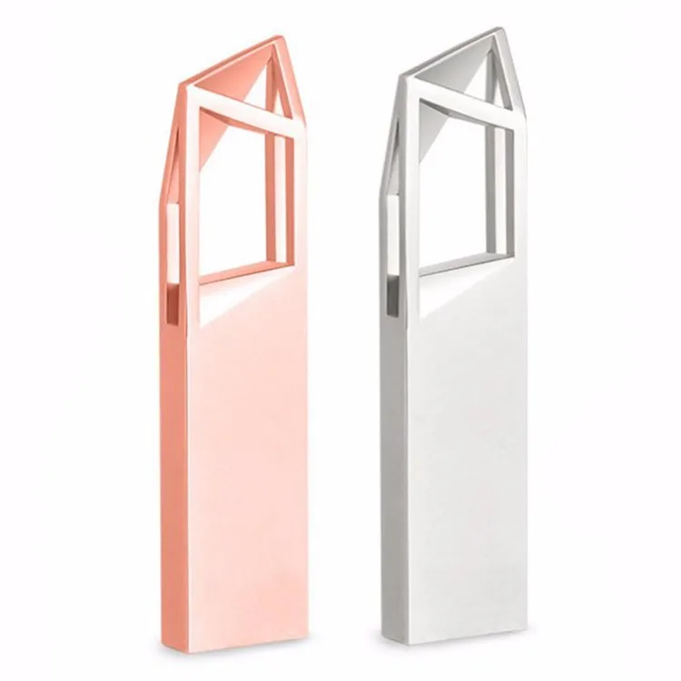 Promotional gift metal key USB flash pen drive 2G 4G 8G 16G 32G USB with custom logo - ANKUX.COM