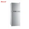 Home White Double Door R134a Compressor Refrigerator with fan motor