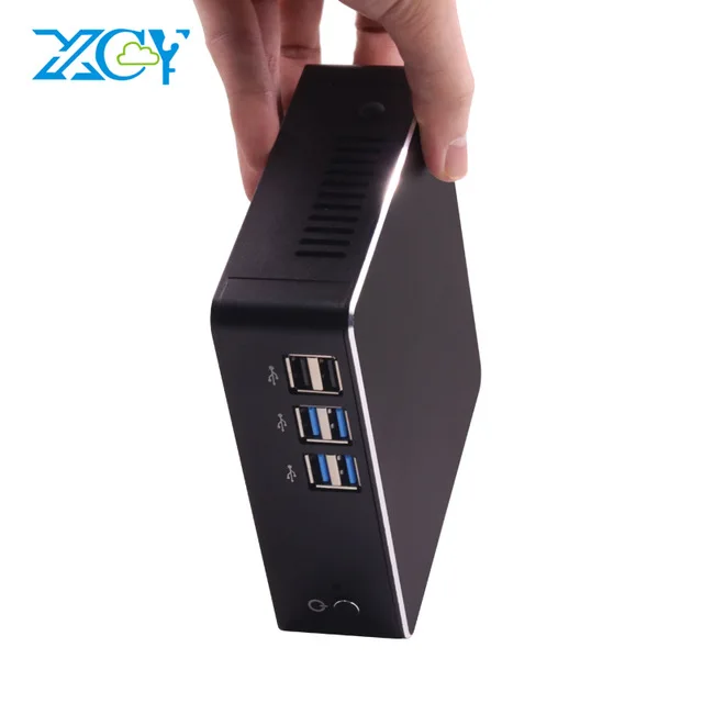 XCY mini pc i7 6500u laptop memory 8gb RAM gaming desktop computer ssd  240gb 300M WIFI