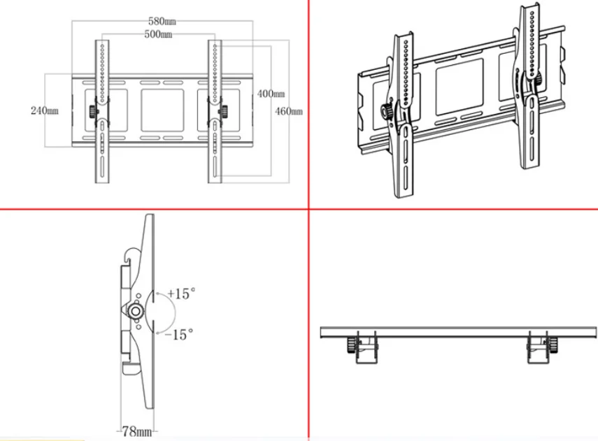 Commercial Electric Xd2470 Tv Wall Mounts Download Instruction Manual Pdf