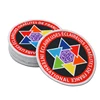 Low Moq Colorful Star Design Woven Patches For Clothes