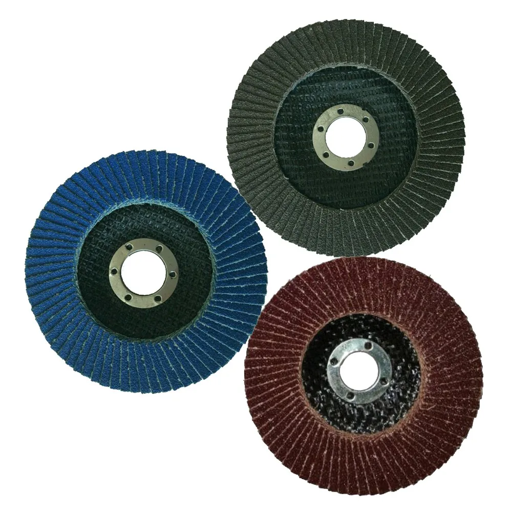 Weiler Tiger 4-1/2 Inch Angled Flap Disc - Ceramic Alumina 80 Grit, Pack Of 10 - For Grinding Welds & Hard-to-Reach Spots