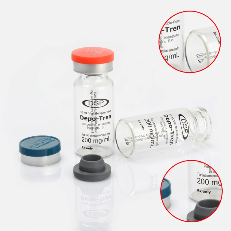 Customized amber or clear vials 10ml sterile glass vial for injection