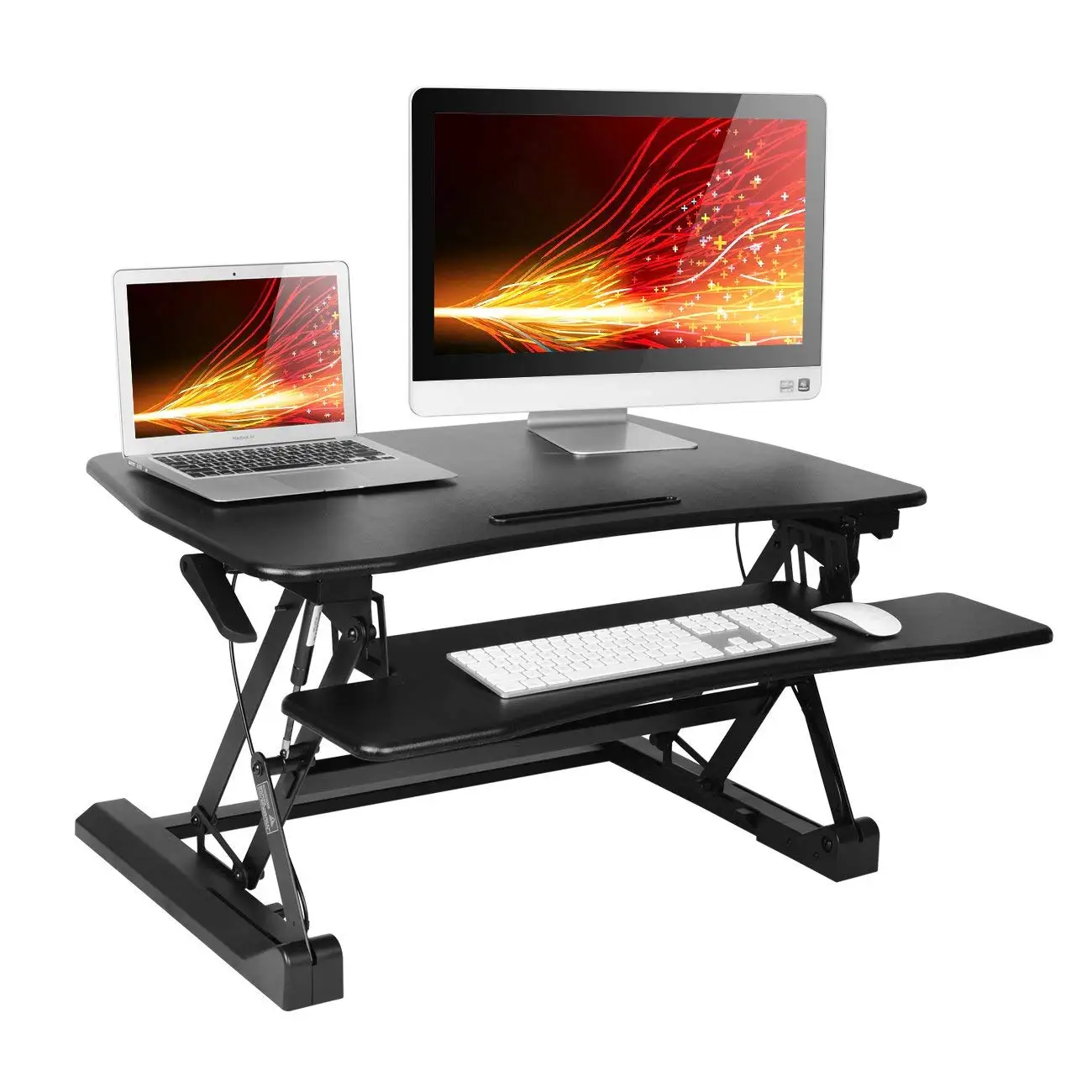 Table Meiduo Standing Desk Instantly Convert Any Desk Into A Sit