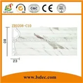 pvc foam imitation marble profile moulding line for pvc marble sheet decoration
