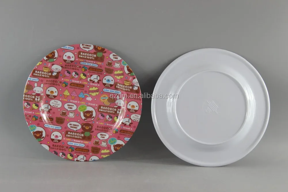 8 Inch Melamine Round Plates For Sale