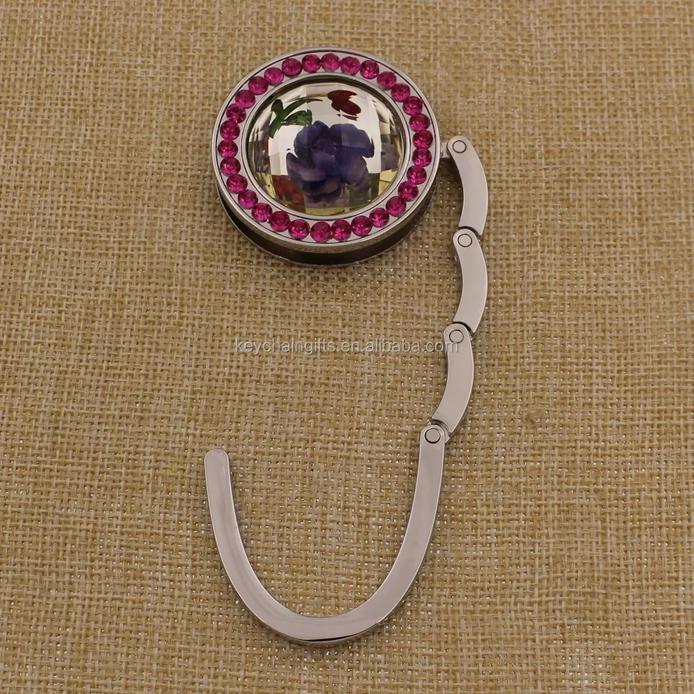 Delicate Foldable Metal Acrylic Purse Hanger / Bag Shape Purse Hook For Sale Buy Foldable