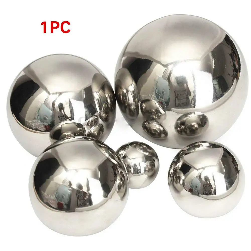 Stainless Steel Hollow Ball Seamless Mirror Ball Sphere Gazing Balls