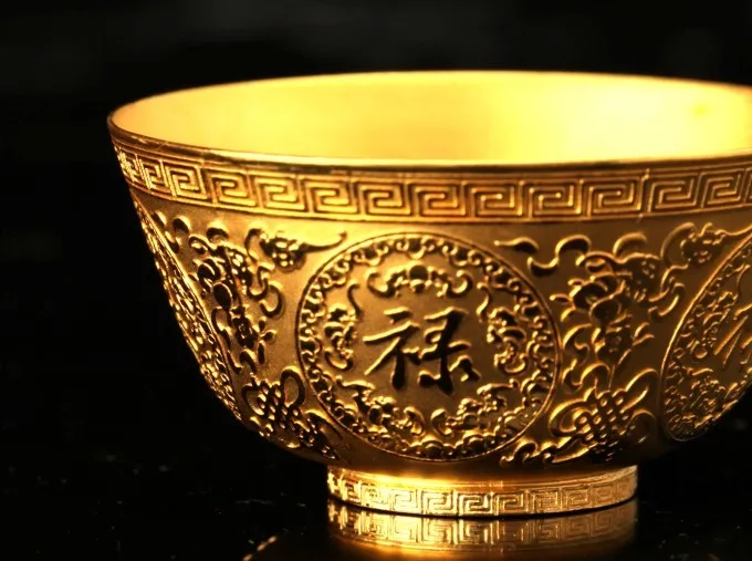 Bowl Metal Craft,24k Gold Craft Art - Buy Bowl Metal Craft 24k Gold ...