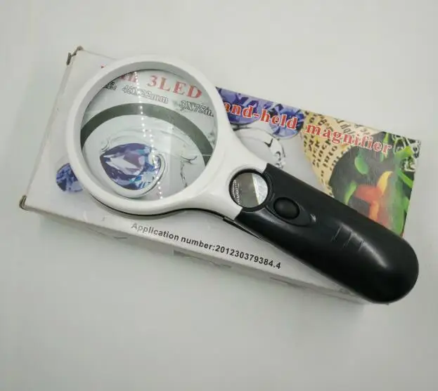 4x/30x Magnification 108mm Diameter Good Quality Handheld Magnifier