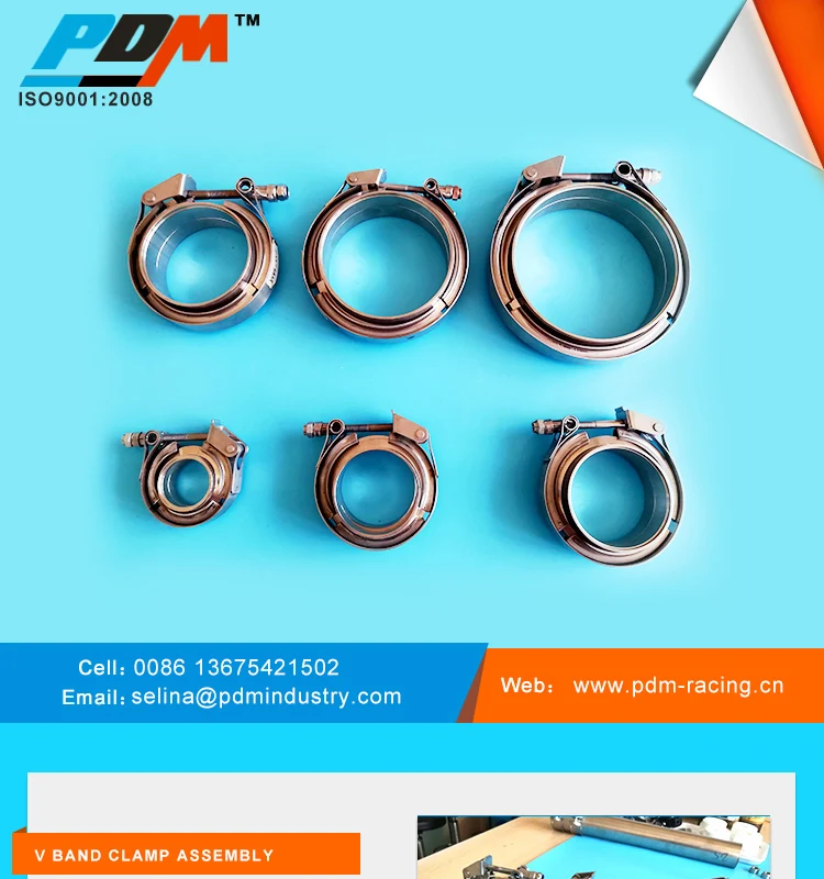Exhaust Pipe V Band Clamp Kits Buy Auto Exhaust V Band Clamp,V Groove