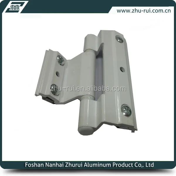 Bisagra De Aluminio Plateado De Peso Ligero Para Puertas Y Armarios