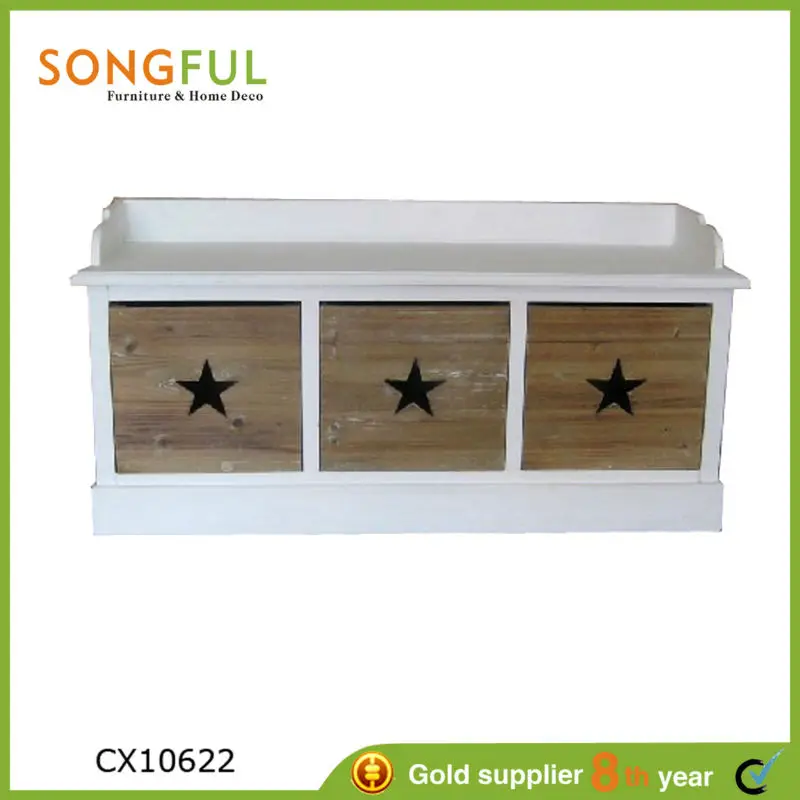 White Wooden Storage Cabinet Bench Buy Wooden Shoe Storage