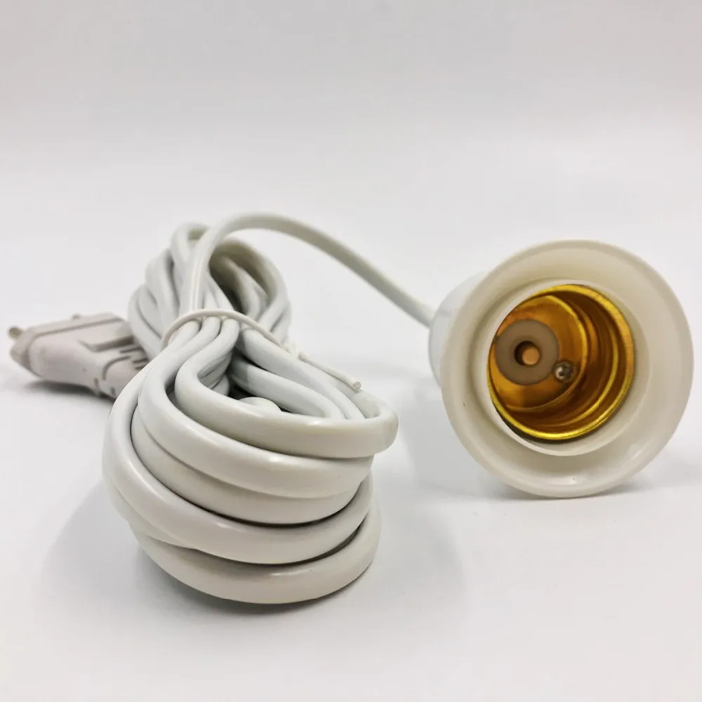 European Plug To E27 Italy Egypt Type Switch Electrical Plug Socket