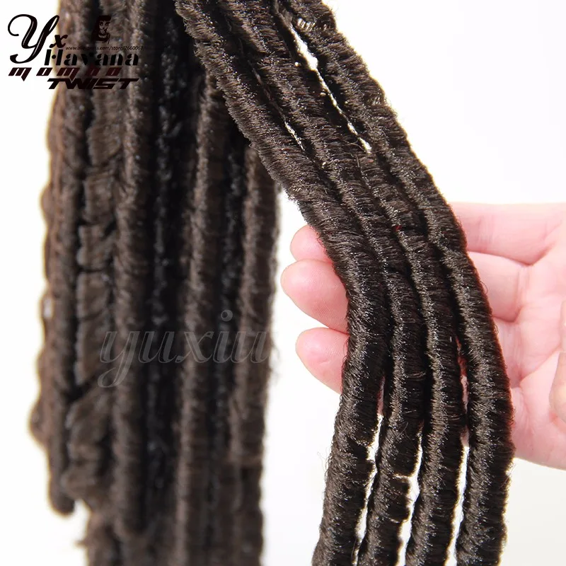 Wholesale 14" 2 Colors Optionals Crochet Twist Braids Synthetic Soft