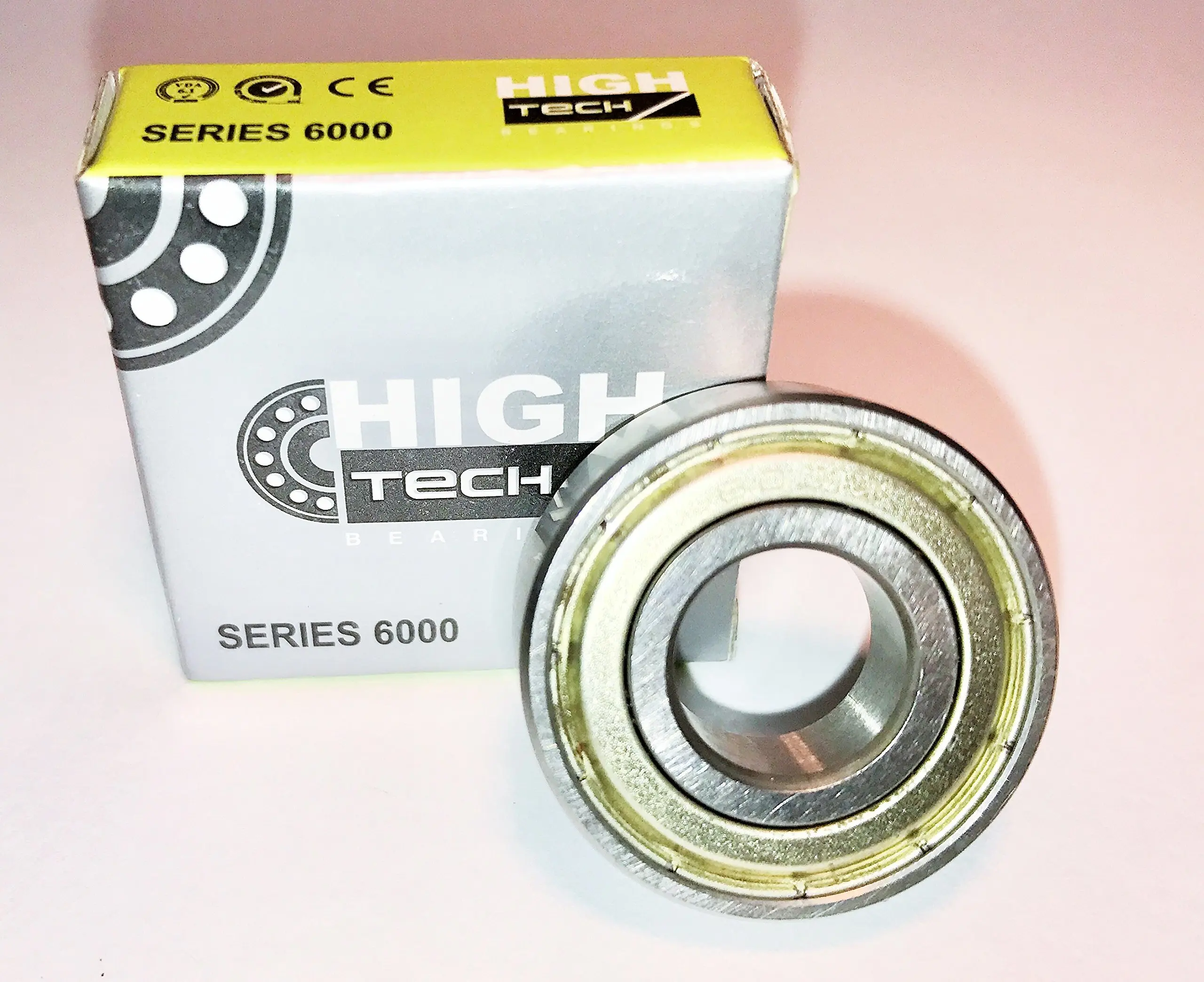 Rubber Double Sealed 12x32x10 mm 6201-2RS//C3 High Tech Bearings Pre-lubricated Metric Deep Groove Ball Bearing Steel Cage
