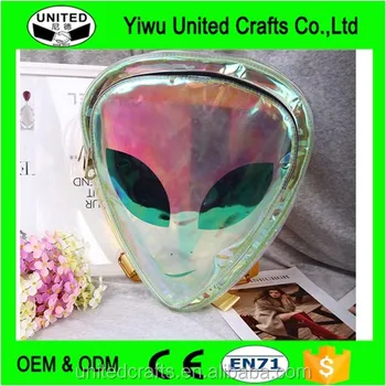 Whole Designer Alien Backpack Hologram Transpa Bag Clear Pvc Purse China Purses Indian Bags