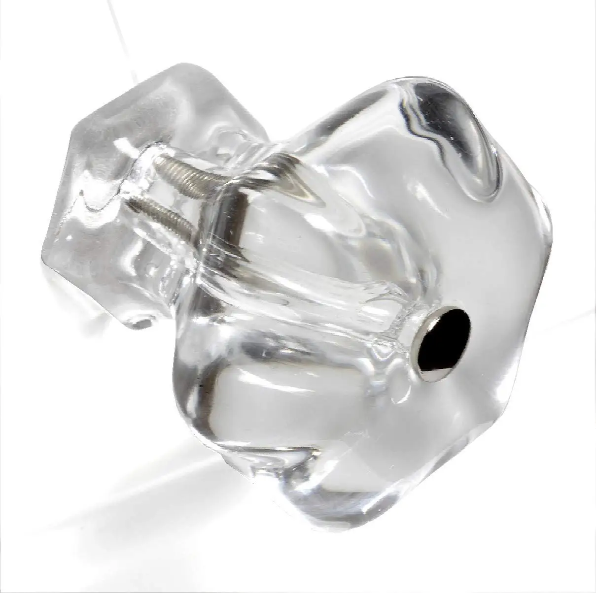 Romantic Decor /& More Romantic Decor and More Cabinet Door Knobs Dresser Handles or Clear Drawer Pulls T122VF 10 Pack Round Knobs with Oil Rubbed Hardware