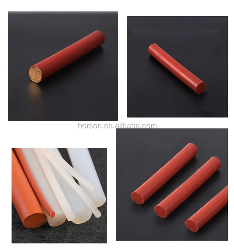 High Temperature Silicone Rubber Bending Insert Hard Silicone Rod