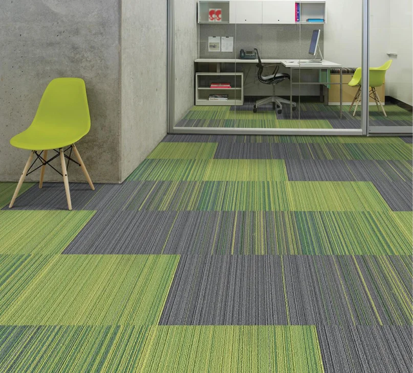 Ковровая плитка фото Visual Code & Drawn Lines: Carpet Tile Collection Inspired by Technology