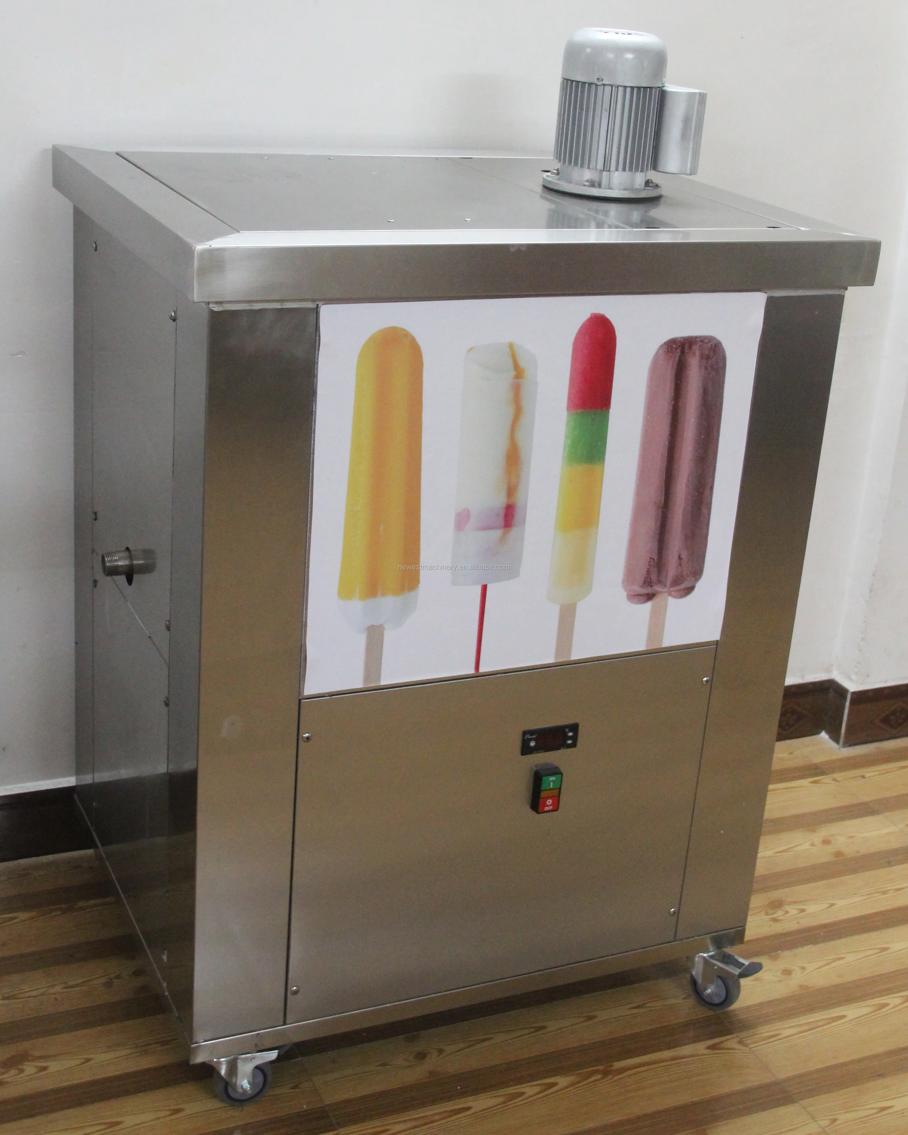 Full Automatic Stick Ice Cream Ice Pop Making Machine Ice Lolly Making