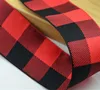 4cm wide plaid double face Polyester handmade jacquard elastic webbing DIY clothes accessories