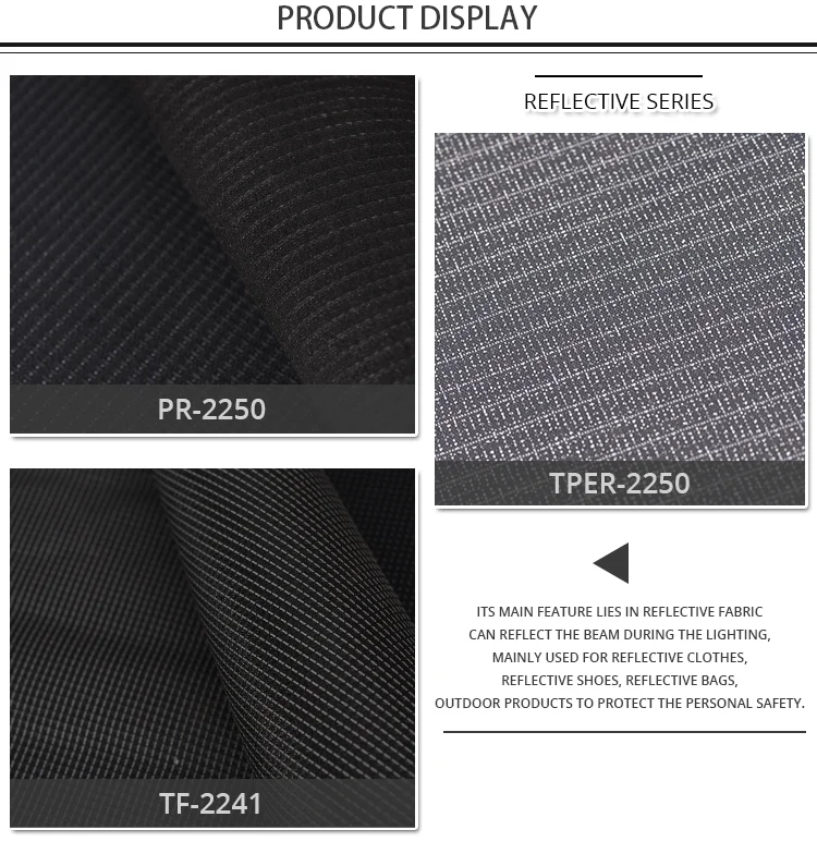 High Light 3m Black Reflective Fabric For Clothing - Buy 3m Black ...