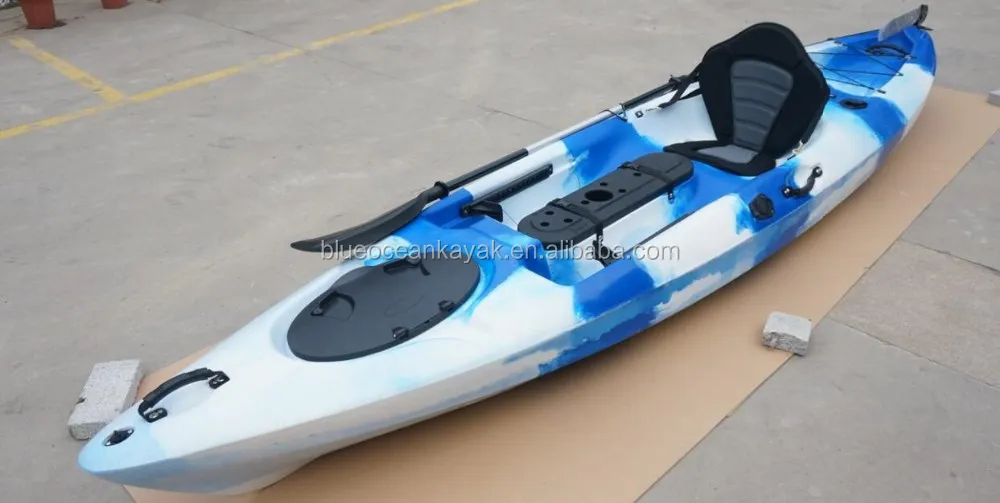 13ft Single Fishing Kayak Sit On Top Pro Angler Kayak From Blue Ocean