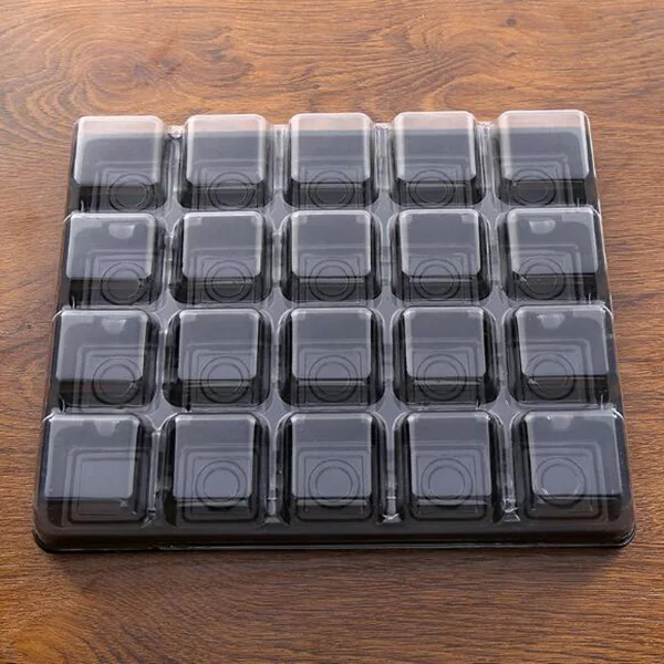 Custom Made Black Pet Plastic Candy Chocolate Blister Packaging Insert Tray Buy Chocolate