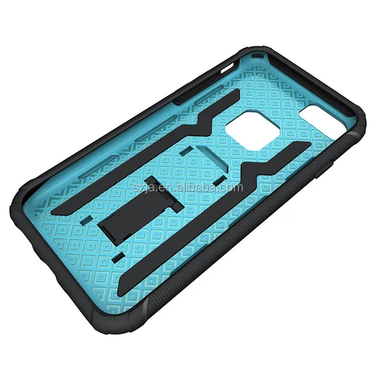 2 in 1 hard case for apple mobile phone 4.7 inch mobile phone case for apple iphone 7 case with Angle adjustable bracket
