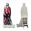 OEM lash curler advertising standee paper display life size cardboard advertising standee