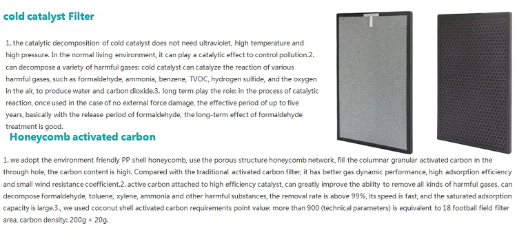 OLANSI تصميم جديد K08 220V HEPA التطبيق مراقبة الهواء مراقبة مع المرطب