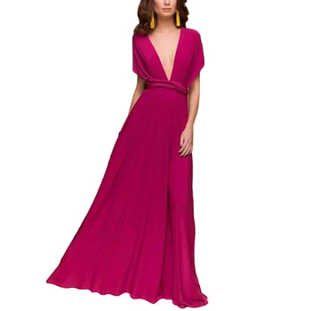 Rose Red Evening Dress
