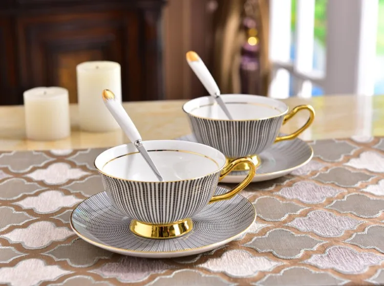 Wholesale Antique Arabic White Tea Cups And Saucers Set Coffee Ceramic