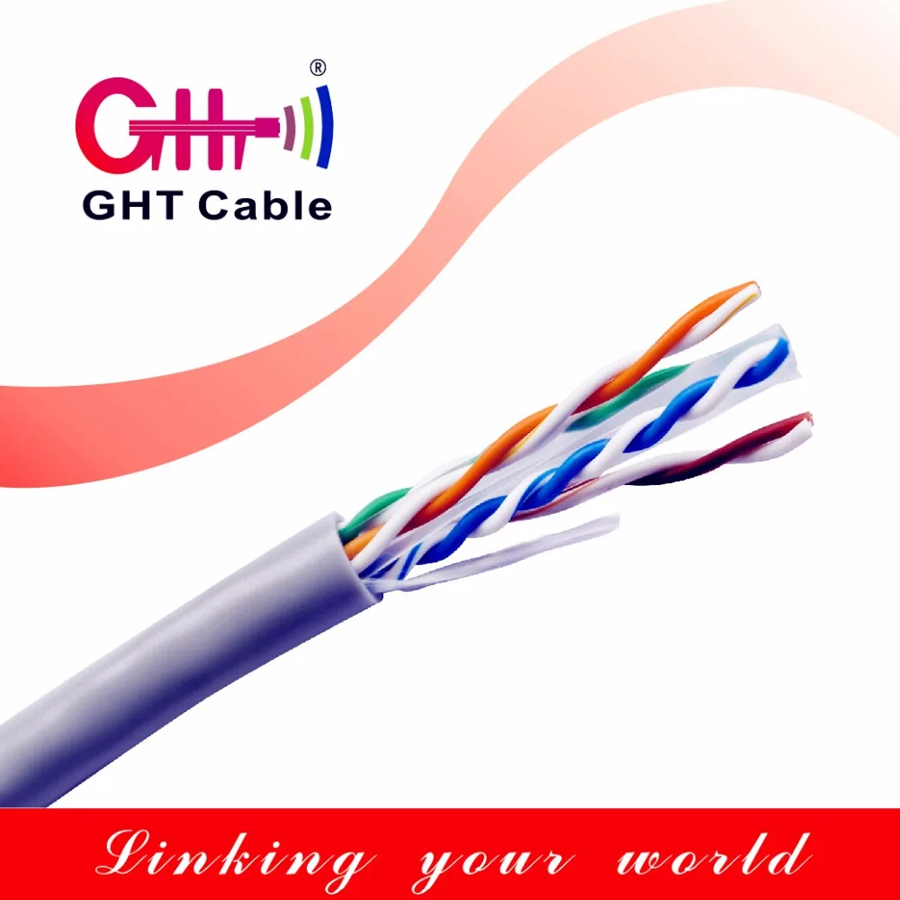 Factory Wholesale Price Utp Cat6 Network Cable 23awg Cu,Cca,Ccs 305m