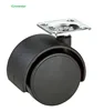 Wheel With The Height Regulating Function For The Interior Of A Room - Lift Lock Caster With A Free Roll With A Stop 50 M