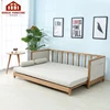 Multipurpose Studio Divan Furniture Wooden Frame Fabric Sofa Bed