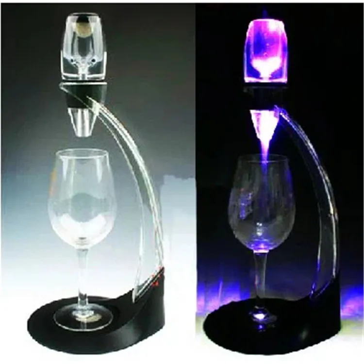 Deluxe Reusable Magic Led Wine Aerator Decantor Fast Aeratoing Led